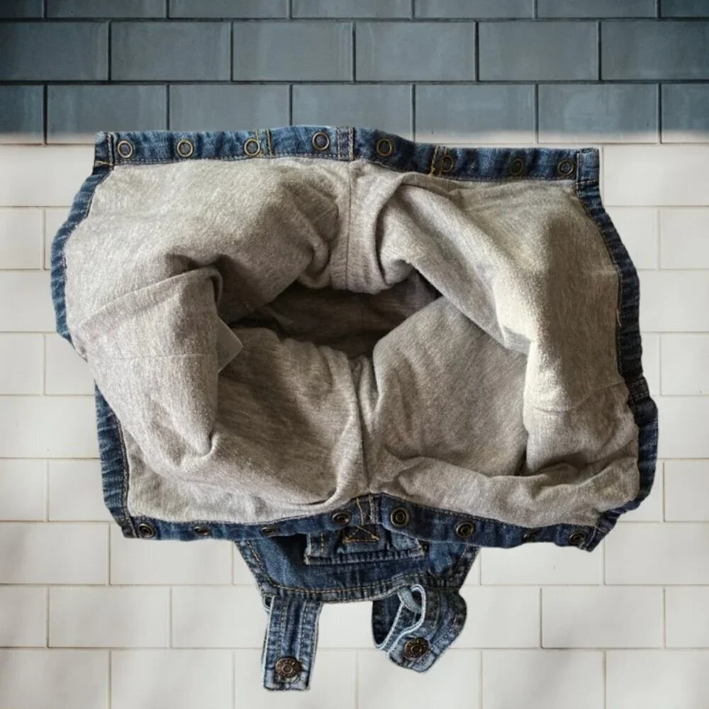 The Children's Place Distressed Jean Overalls